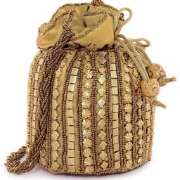Women Gold Potli-image-11