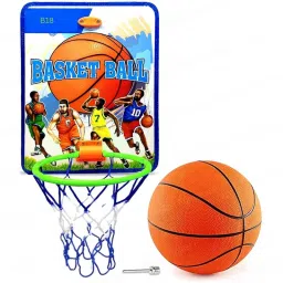Basketball for Kids Basketball with Net Basketball Set with Hanging Board B18 Basketball Ring-image-30