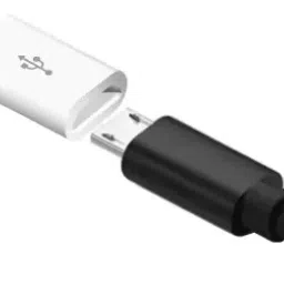 TSHIENTT White 3.0 Micro USB V8 to Type C Charging Connector (Pack of 2) Phone Converter-image-6