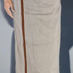 TUNI MANI Kerala Style Pocket Dhoti Solid Men Dhoti-image-85