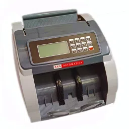 AKS AUTOMATION Semi Value (Manual Value) Bill Counter with Counterfeit Detection Note Counting Machine image 5