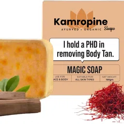 Magic Soap Sandal Wood And Saffron for DeTan and Glowing Brightening Skin-picture-16