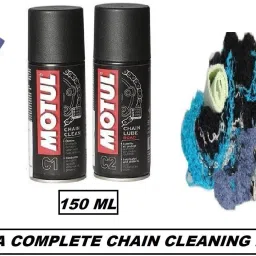 aowbikes 1 150 ML Chain Lube, 1 150 ML Chain Clean,1 Brush And 1 Waste. Combo image 4