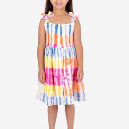 LIL DRAMA Girls Tie and Dye Dress-image-51