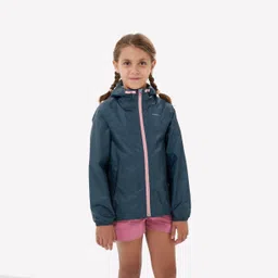 quechua Waterproof Hiking Jacket - MH100 Zip - Child 7-15 years-picture-7