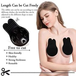 Women Lift up Invisible Bra Tape Nipple Cover 066 Nursing Breast Pad-image-85