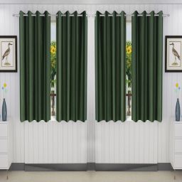 153 cm (5 ft) Polyester Semi Transparent Window Curtain (Pack Of 4)-image-66