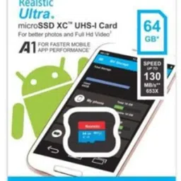 Realstic 64GB-Rl-mmc-014 Ultra 64 GB MicroSDXC Class 10 130 MB/s Memory Card Compatible with Camera, Computer, Mobile, Tablet-27