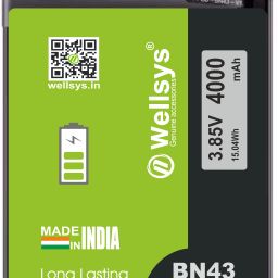 WELLSYS Mobile Battery ForXiaomi Redmi Note 4 BN43 - 4000MAh-image-9