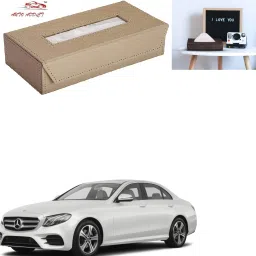 Car Tissue Box Paper Tissue Holder Beige with 200 Sheets(100 Pulls) For Mercedes Benz GE-Class Vehicle Tissue Dispenser-image-58