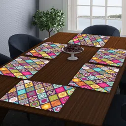 loomantha Rectangular Pack of 6 Table Placemat image 2