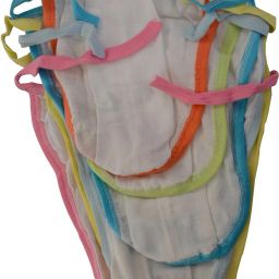 Just Born Printed Cloth Nadi Washable Reusable Hosiery Diaper/Langot/Nappy Mini(0-6 Moths)-image-2