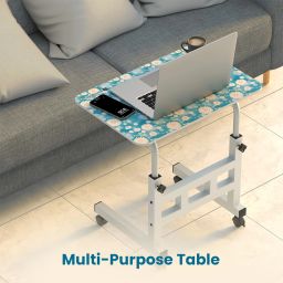portronics My Buddy D Multipurpose Movable & Adjustable Wood Portable Laptop Table image 2