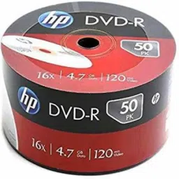 HP DVD Recordable DMA00070 Pack of 50 Disc Shrink Wrap Speed 16x 4.7 GB-37