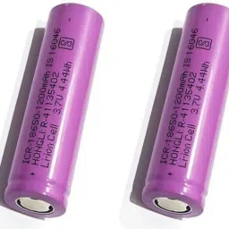 CONSONANTIAM 1200 mah lithium ion battery, 3.7 volt rechargeable battery, 18650 (Pack of 2) Game Battery-27
