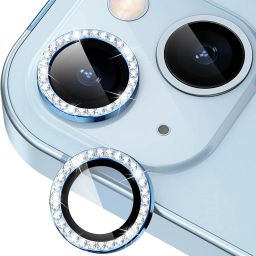 Pratibha Back Camera Lens Ring Guard Protector for iPhone 14 Plus 5D Camera Lens Ring Guard Protector-image-25