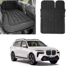 Multifunctional Car Inflatable Bed Air Mattress SUV For BMW X7 (Black) Car Inflatable Bed-14