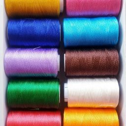 Silk thread multicolor spools Aari/Maggam Embroidery Blouse Work(Pack of 10pcs)-image-3