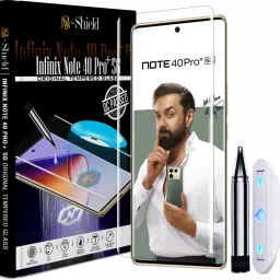 MS-Shield Screen Guard for Infinix Note 40 Pro Plus 5G, Borderless UV Glass Protection-image-5