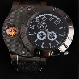New USB Charging Cigarette Lighter Watch Cigarette Lighter USB Charging Cigarette Lighter Watch Cigarette Lighter Pocket Lighter-image-4