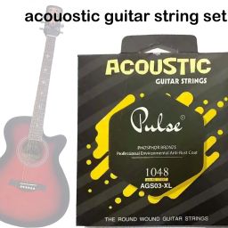 Acoustic PULSEE ACOUSTIC STRING AGS03XL AB15 Guitar String-image-73