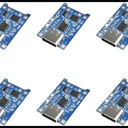 A-TP4056 C-Type 6PCS 18650 Lithium-ion Battery Charging Module Electronic Components Electronic Hobby Kit-image-24