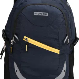 Large 35 L Laptop Backpack unisex spacy with rain cover and reflective strip-image-3