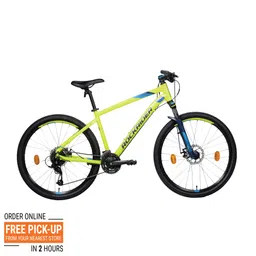 btwin Mountain Bike Rockrider ST520 - Yellow-picture-8