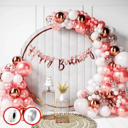 Happy Birthday Decoration Items Combo Set For Girls Kids Wife-image-9