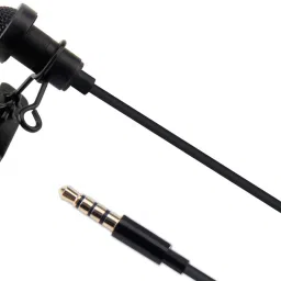 IMMUTABLE Imported 3.5mm Clip On Mini Lapel Lavalier Microphone Camera Microphone image 4