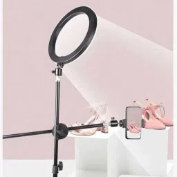 Flipkart SmartBuy Tripod Stand 2M Stand 70cm Boom Arm for Phone Camera Holder 360degree Rotating Tripod Kit image 4