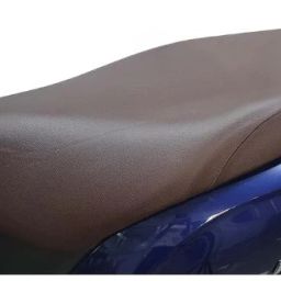 VictooFaux Leather Scooty Seat Cover For Access 125 (Brown) Single Bike Seat Cover For Suzuki Access 125-image-97