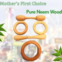 Natural Neem Wood Teether Avoid Plastic Use Natural Wood Neem Wood Teether and Feeder-15