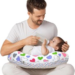 Daisy(Blue) Breastfeeding Pillow-image-8