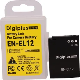 Camstuffs EN-EL12 Rechargeable Lithium-ion camera battery (1600 mAh) for nik. cameras Camera Battery Charger-image-81