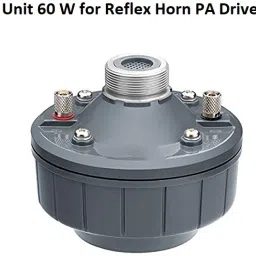 Driver Unit 60 W for Reflex Horn PA Driver Units for Power, Punch & Clarity Indoor, Outdoor PA System-34
