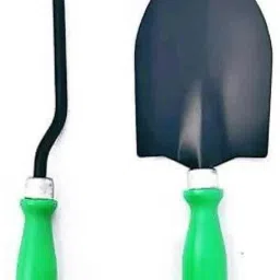 Garden Tools Set of2 Trowel, Weeder, Khurpi (Multicolour, 2 Pieces) Garden Tool Kit Garden Tool Kit-image-6