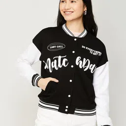 Ginger by Lifestyle Women Black Printed Sweatshirt-image-19