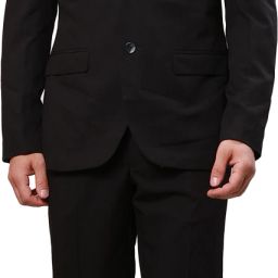 Men 2 PC Suit Self Design Suit-image-17