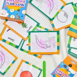 Baby's First Vegetables Flash Cards-36