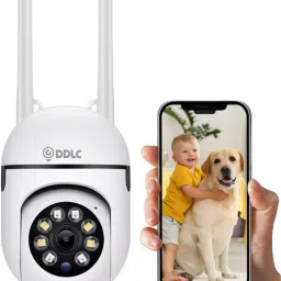 DDLC 360 Degree Watch Live Streaming | Smart Wi-fi Wireless Mini Dome PTZ Security Camera-15