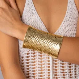 Metal Gold-plated Cuff-14