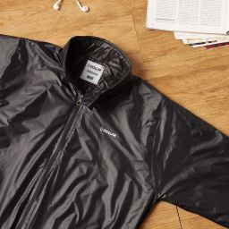 Dollar Lightweight Open Front Solid Men Wind Cheater-picture-4