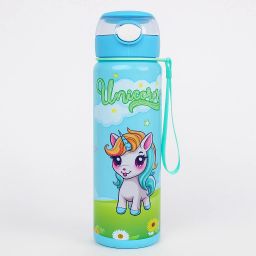 Cute Unicorn Kids Water Bottle for School | Leakproof Bottle for Girls Boys 900 ml Water Bottle-image-112