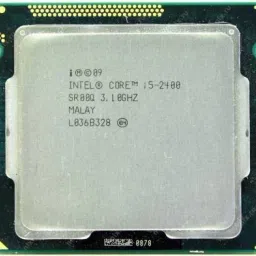 Intel Core i5-2400 3.1 GHz Upto 3.4 GHz LGA 1155 Socket 4 Cores 4 Threads 6 MB Smart Cache Desktop Processor (Silver) 3.1 GHz LGA 1155 Socket 4 Cores Desktop Processor-43