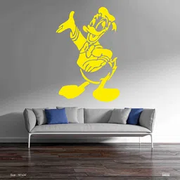 kidli Donald Duck 16X24 Inches Wall Painting Stencil Design STNL_856 Reusable and Washable Modern Wall Painting Stencil Design For Wall, Living Room Painting, Hotels Painting, Bedroom, Hall Decoration Stencil-picture-27