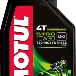5100 4T Hybrid 10W-30 API SM Technosynthese Semi Synthetic Engine Oil for Bikes (1 L) 5100 10W30 1L Synthetic Blend Engine Oil-image-23