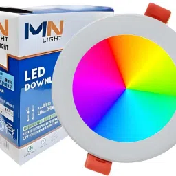 mnlight 9 watt down Light 3-1 Mini Indora Light pack of 10 ( multi color) Ceiling Light Ceiling Lamp image 4