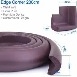 tony stark Baby Proofing Edge & Corner Guards | 6.5Ft Edge + 4 Corner image 2