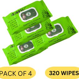 Baby Wet Wipes 80 Towels | 99% Water | Aloe Vera & Vitamin E | Soft & Safe-image-89